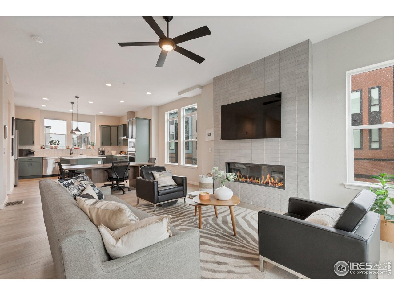 352 Superior Drive Superior, CO 80027 - Photo 6 of 22 Large Family Room w/ Electric Fireplace