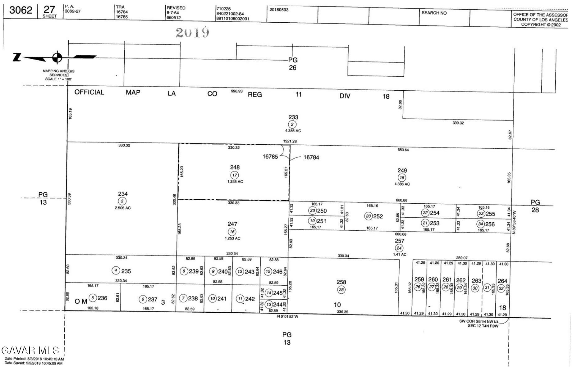 195 Camino Road Llano, CA 93544 - Photo 2 of 3 Map Orig