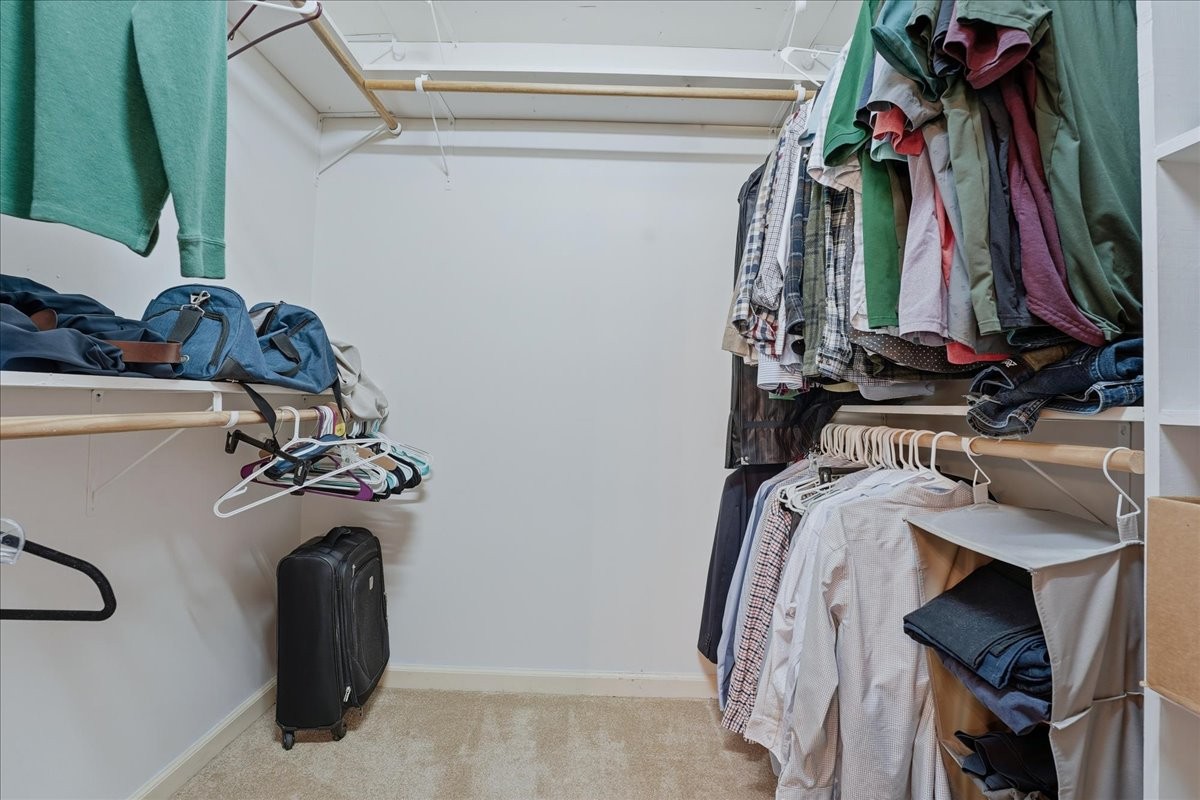 104 Kemper Court Springfield, TN 37172 - Photo 17 of 40 a view of walk in closet with clothes and shoes