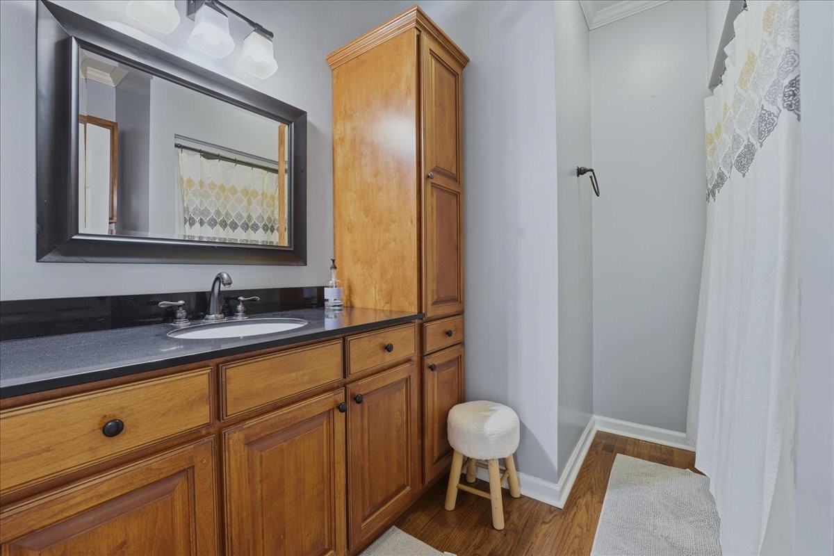 104 Kemper Court Springfield, TN 37172 - Photo 21 of 40 a bathroom with a sink a mirror and a toilet