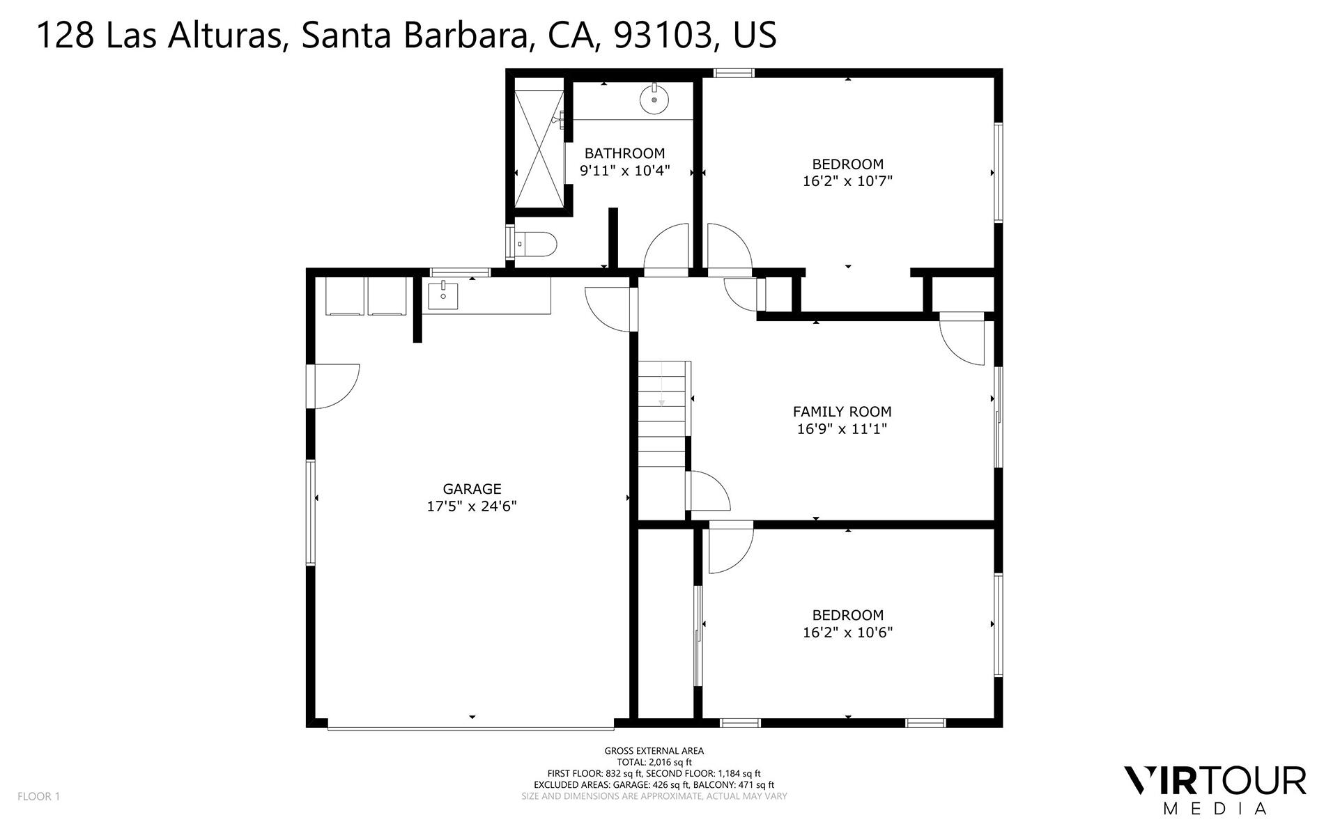 128 Las Alturas Road Santa Barbara, CA 93103 - Photo 34 of 36 a picture of a wall with a white wall and a painting