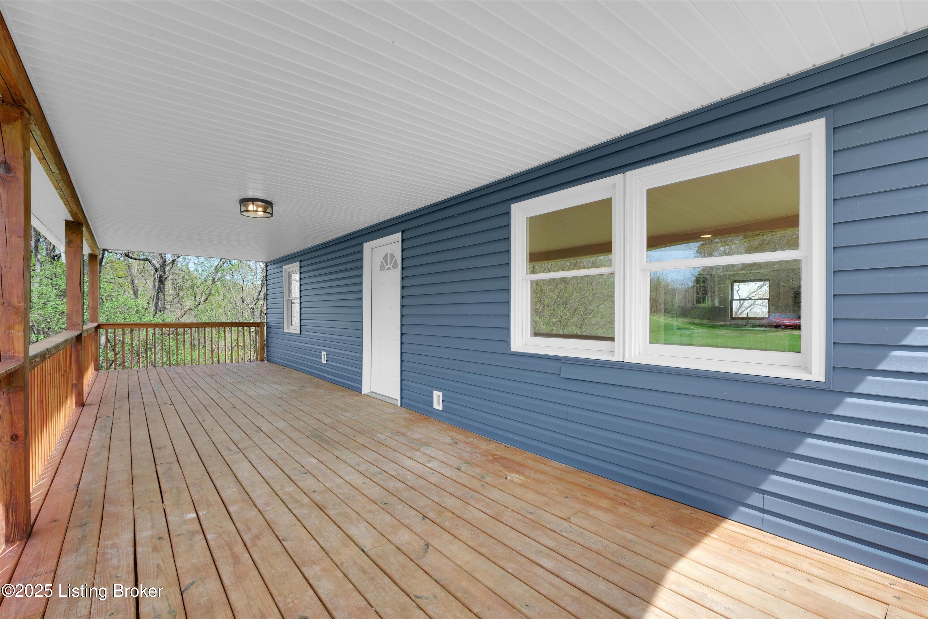 7700 Organ Creek Road Pendleton, KY 40055 - Photo 5 of 59 Large front deck