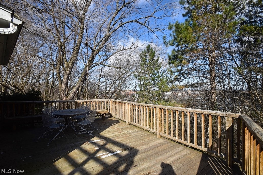 2401 Overlook Road Cleveland, OH 44106 - Photo 29 of 32 view of deck