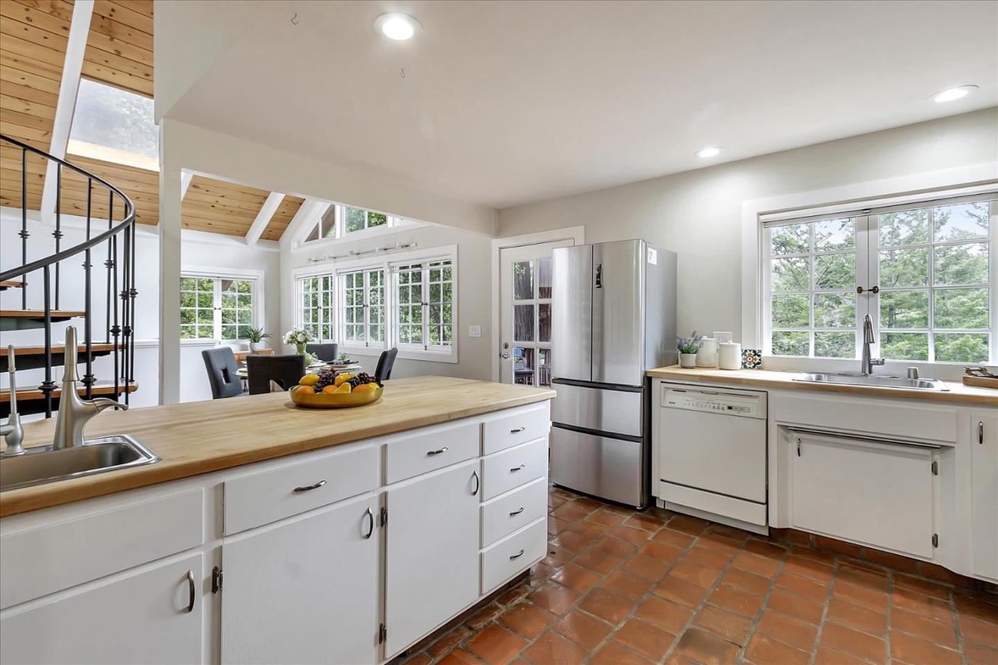 303 Midway Ranch Road Boulder Creek, CA 95006 - Photo 9 of 32 a kitchen with sink and window