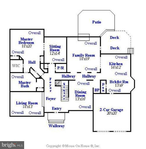 1330 Atwood Road Silver Spring, MD 20906 - Photo 26 of 26 Floor Plan #1
