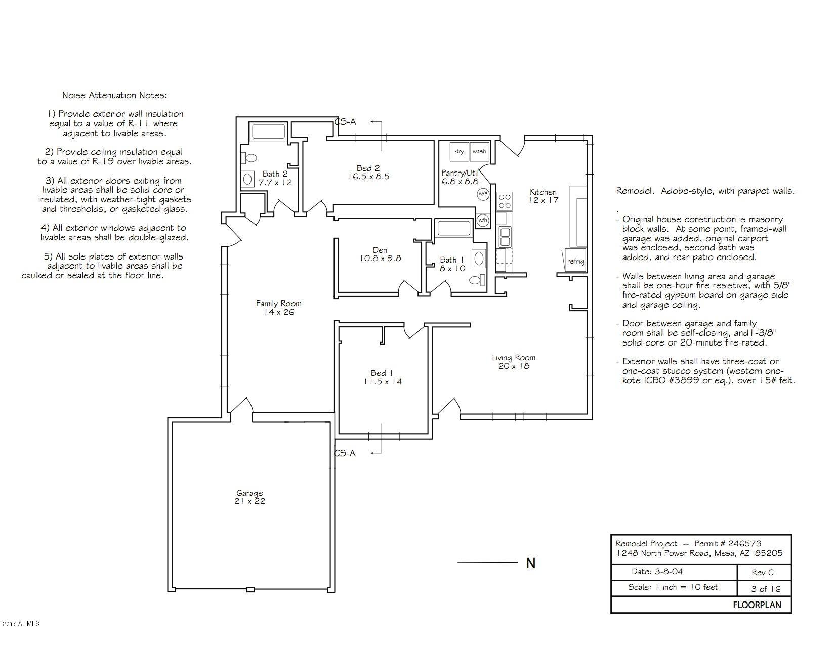1248 North Power Road Mesa, AZ 85205 - Photo 19 of 19 floorplan