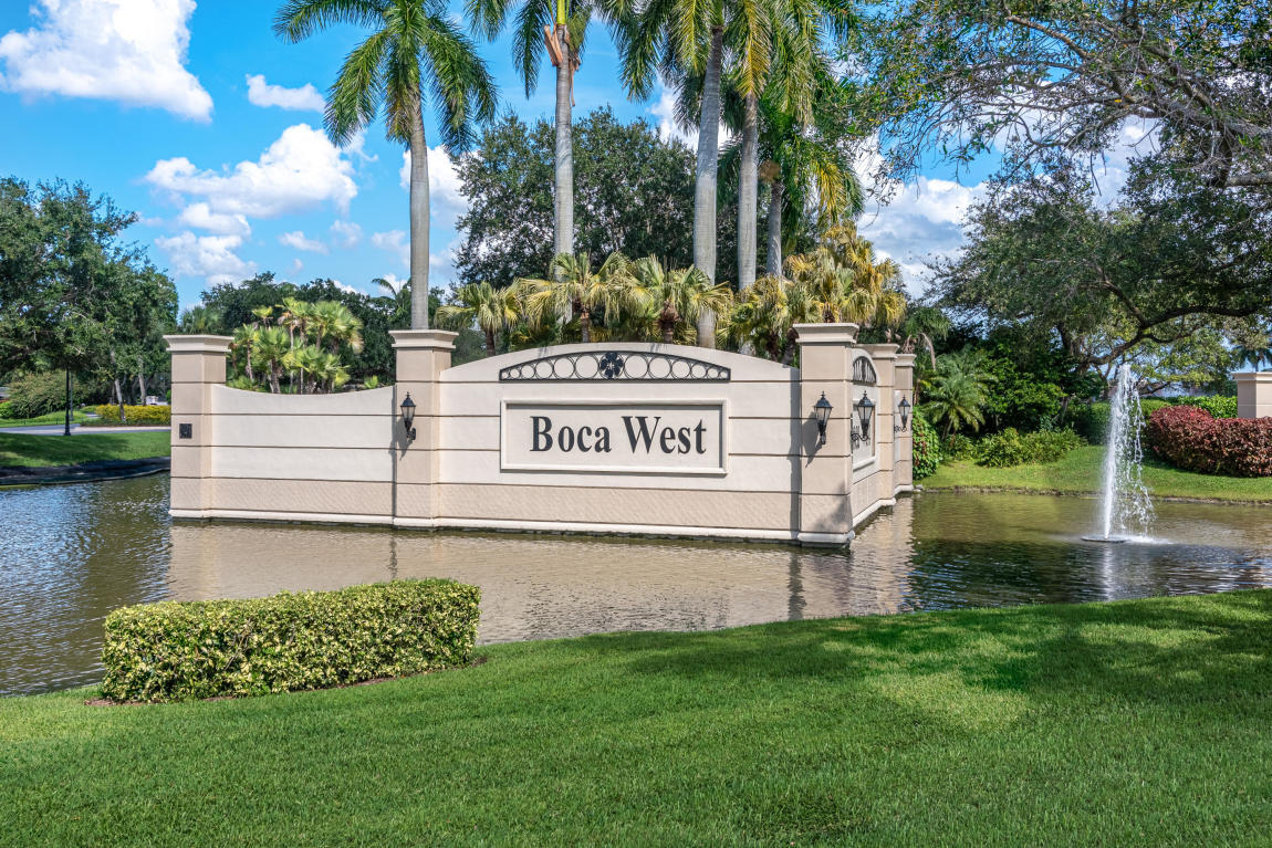 1756 Bridgewood Drive Boca Raton, FL 33434 - Photo 33 of 42 Entrance to Boca West