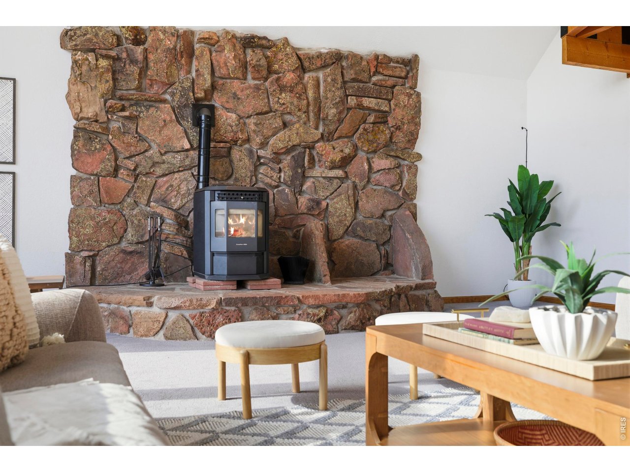 8238 Sugarloaf Road Boulder, CO 80302 - Photo 20 of 45 Pellet stove