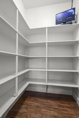 a view of a city street from a balcony