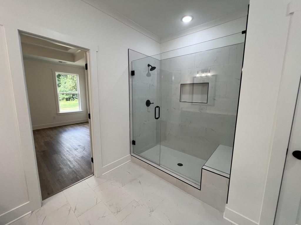 144 Tomahawk Trail Good Hope, GA 30641 - Photo 18 of 51 a bathroom with a shower