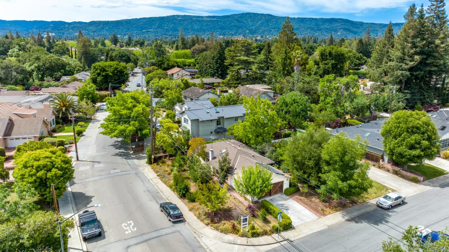 1303 Gilmore Street Mountain View, CA 94040 - Photo 4 of 12 an aerial view of a house with a yard