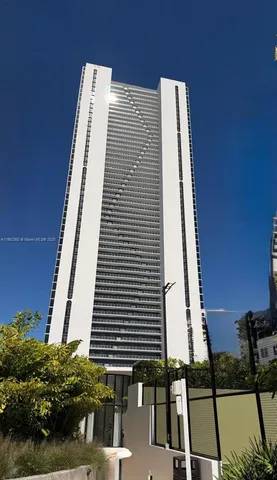 a front view of a building