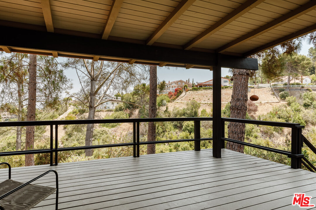 2 Seahurst Road Rolling Hills Estates, CA 90274 - Photo 14 of 54 a view of a balcony with wooden floor