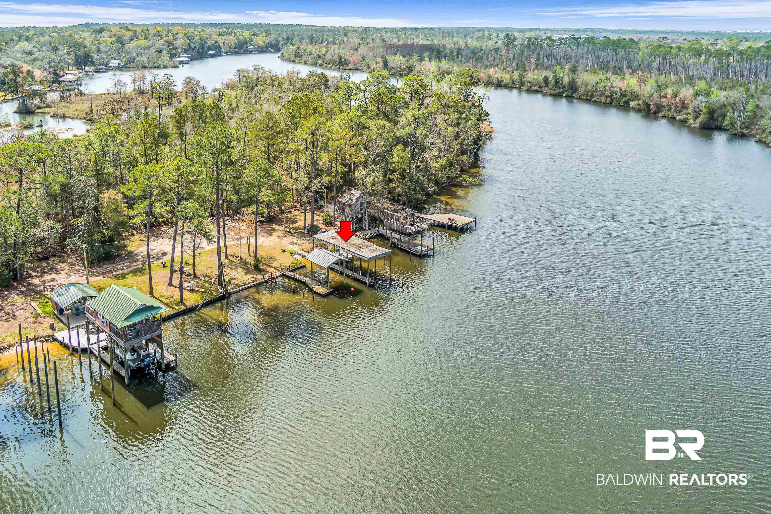14840 Bluff Road Summerdale, AL 36580 - Photo 37 of 38 Deeded Dock Location