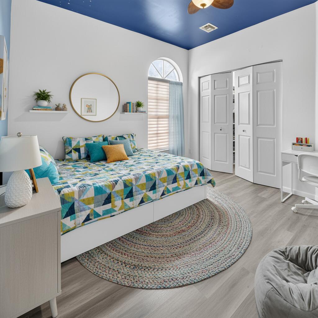 4101 Northwest 2nd Lane Delray Beach, FL 33445 - Photo 28 of 47 a living room with a bed furniture and a window