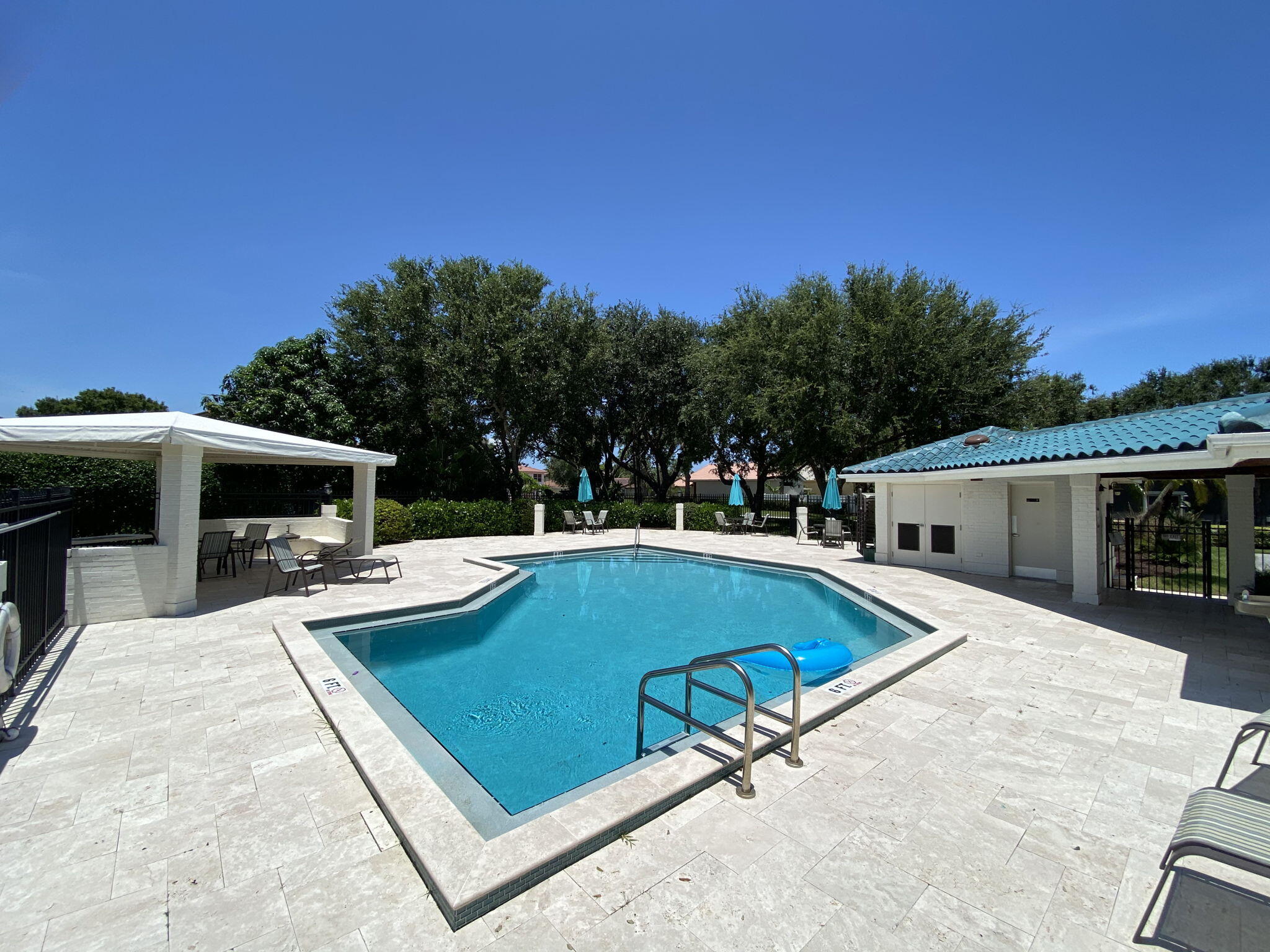 4101 Northwest 2nd Lane Delray Beach, FL 33445 - Photo 45 of 47 a view of a patio with swimming pool