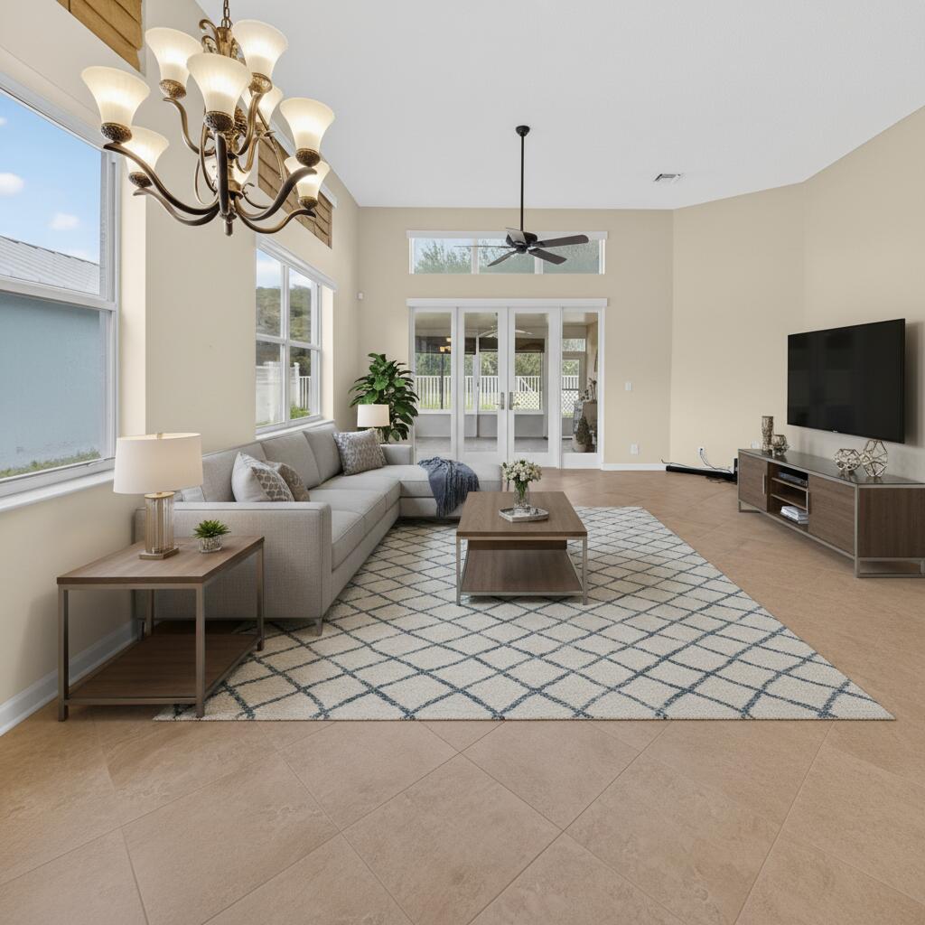 4101 Northwest 2nd Lane Delray Beach, FL 33445 - Photo 5 of 47 a living room with furniture and a flat screen tv