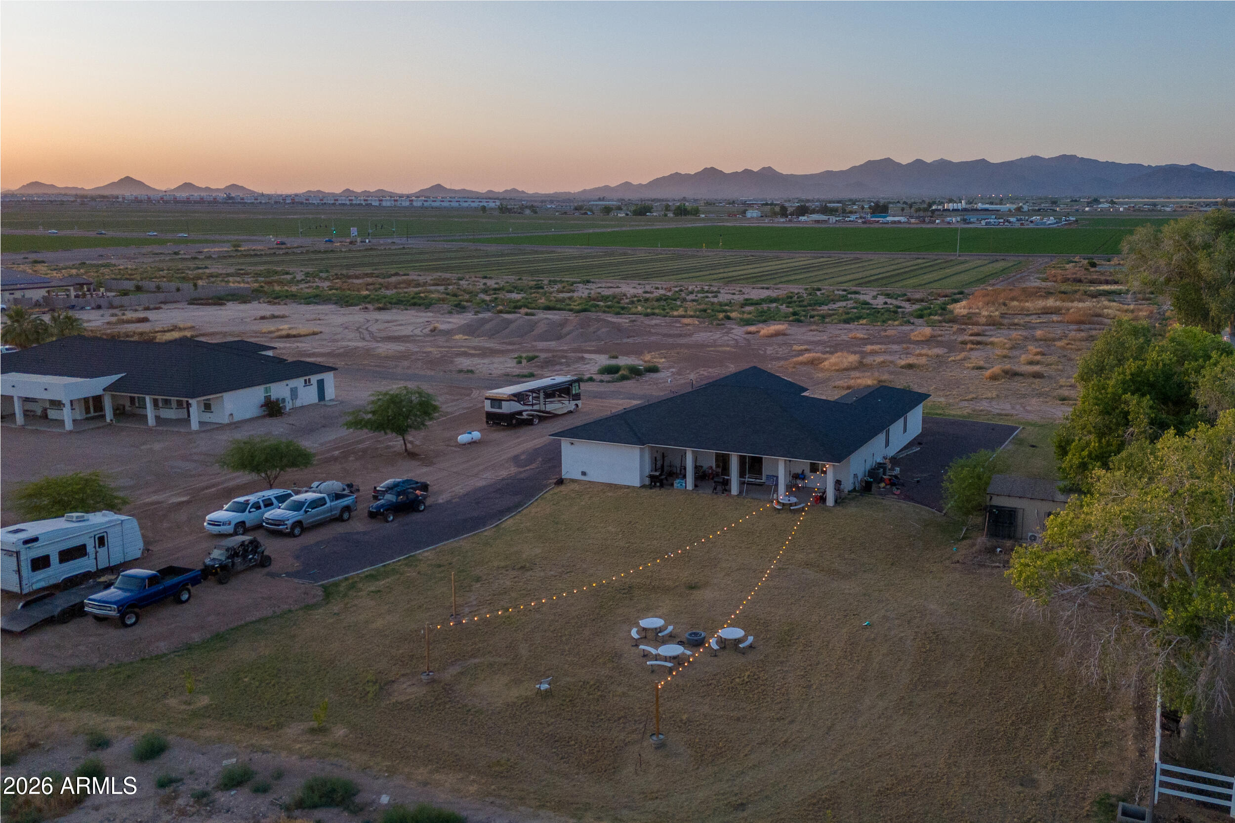 22531 West Harwell Road Buckeye, AZ 85326 - Photo 36 of 40 an aerial view of a house with a garden