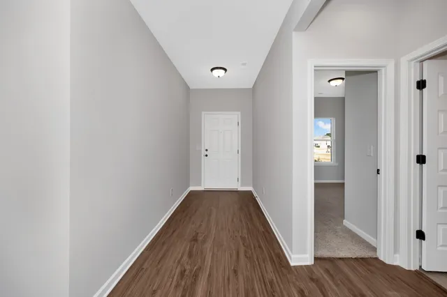 wooden floor in a gallery