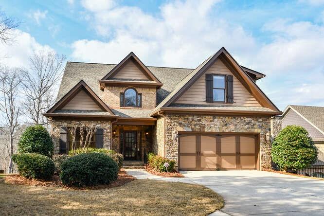 4814 Amal Lane Gainesville, GA 30506 - Photo 1 of 40 front view of a house with a yard
