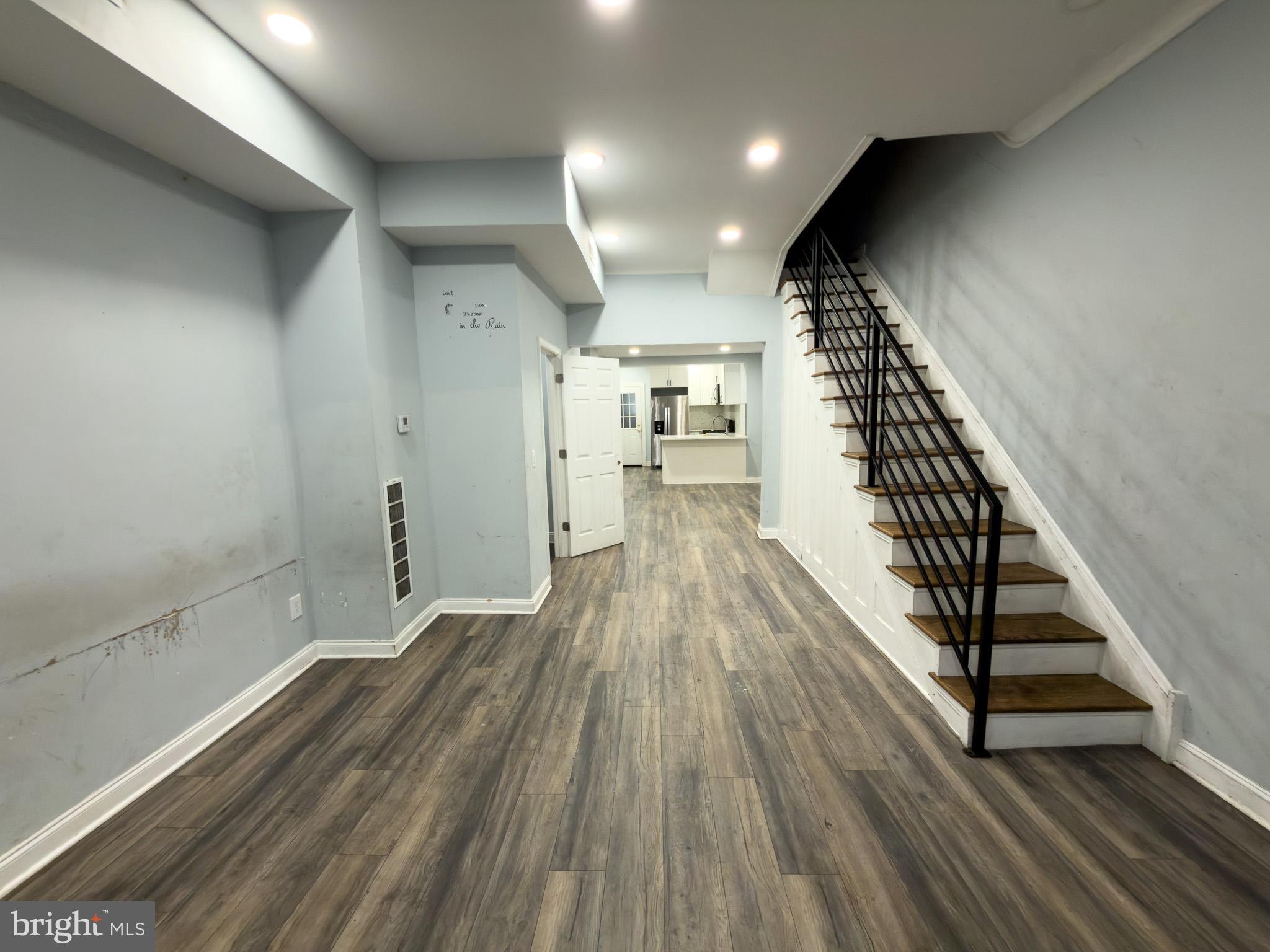 1848 North 27th Street Philadelphia, PA 19121 - Photo 3 of 29 a view of entryway with wooden floor