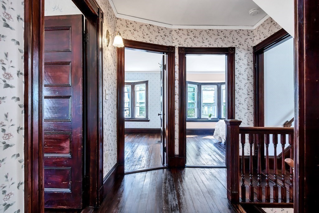 20 Usher Road Medford, MA 02155 - Photo 14 of 42 a view of a livingroom from a hallway