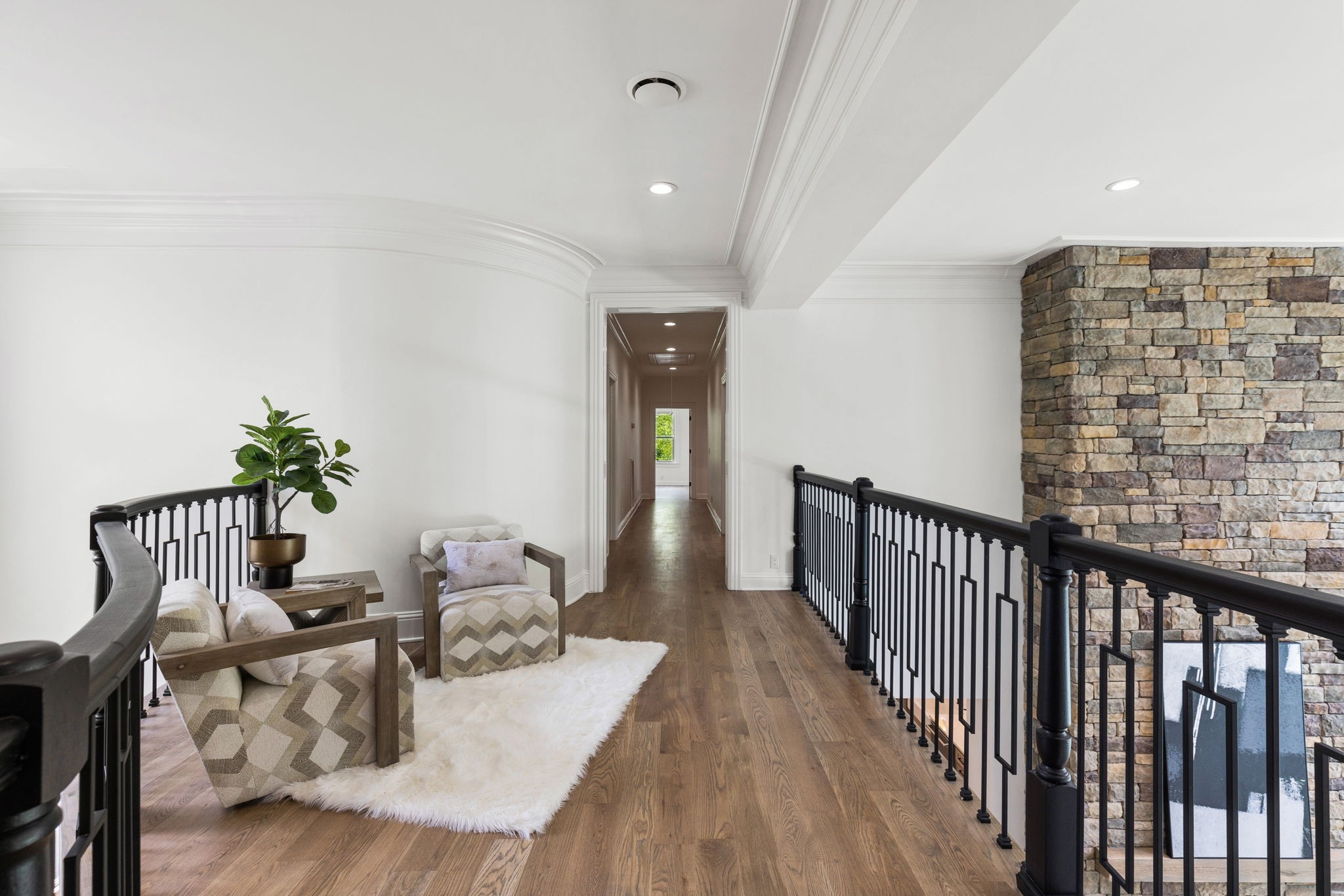 9050 Split Log Road Brentwood, TN 37027 - Photo 43 of 69 a view of a balcony with furniture