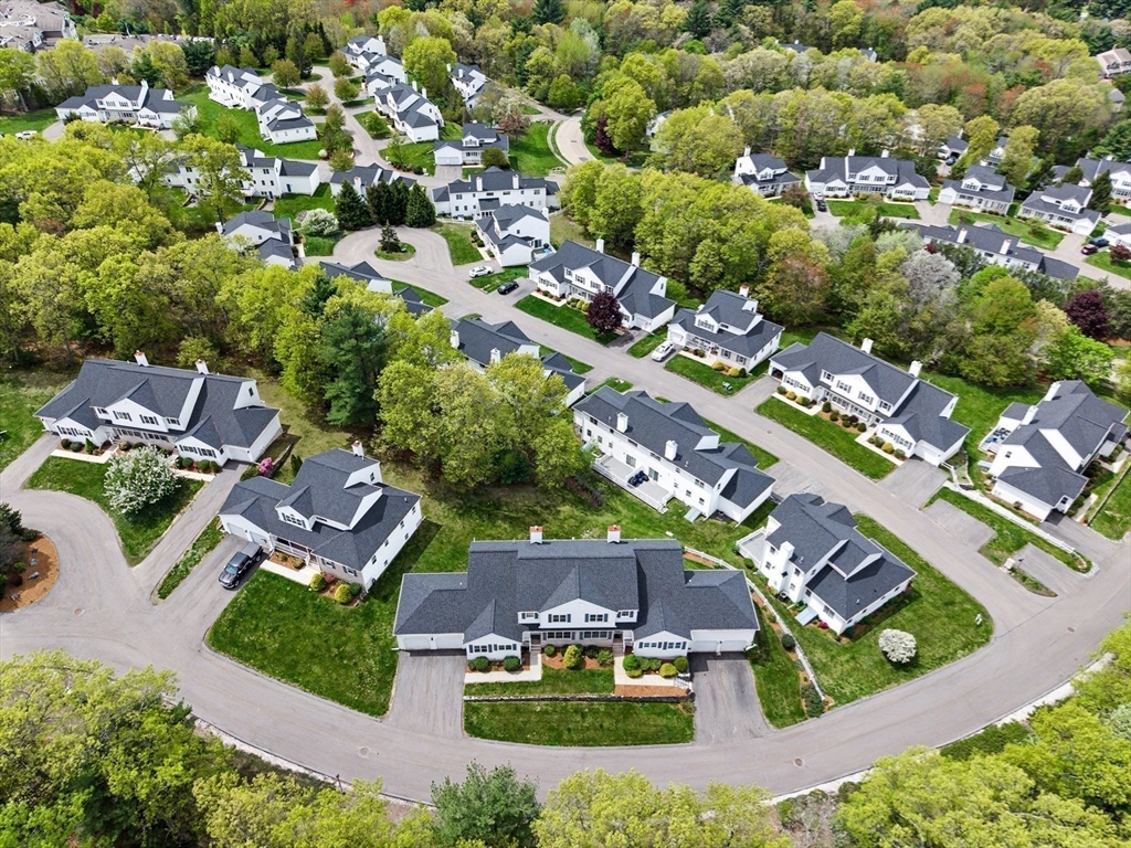 3 Oak View Terrace, Unit 3 Franklin, MA 02038 - Photo 34 of 38 an aerial view of residential houses with outdoor space and street view