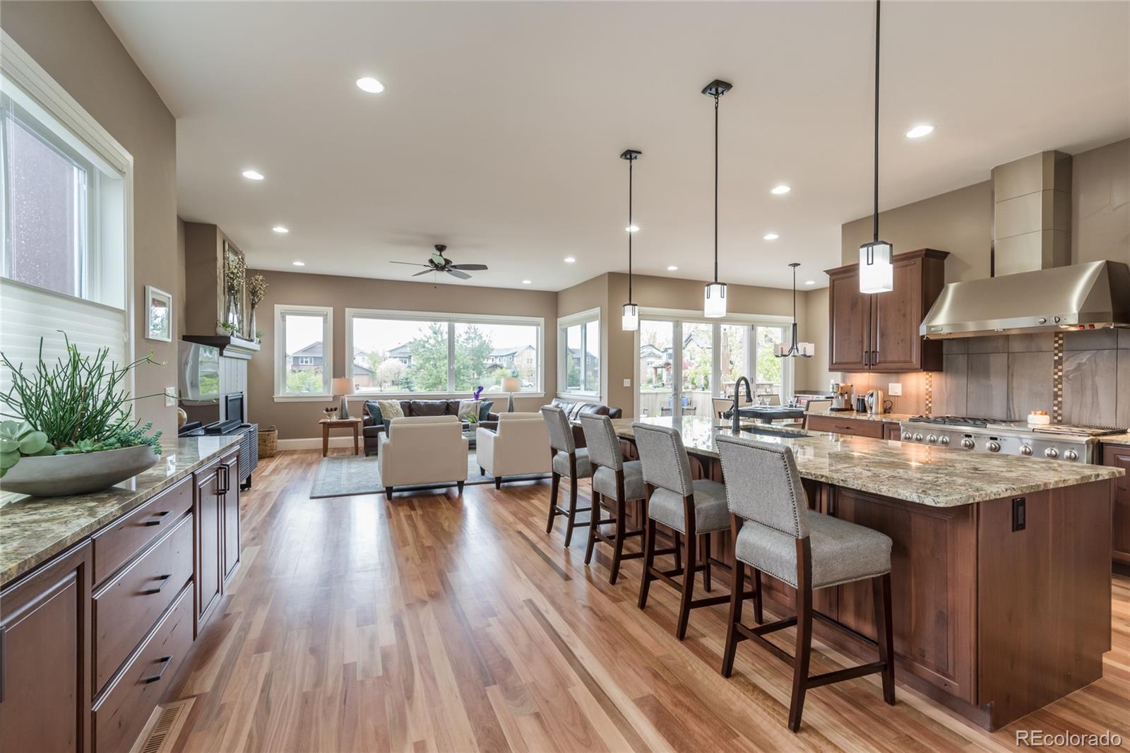 4624 Sunnyside Place Boulder, CO 80301 - Photo 4 of 40 a kitchen with lots of counter space and furniture