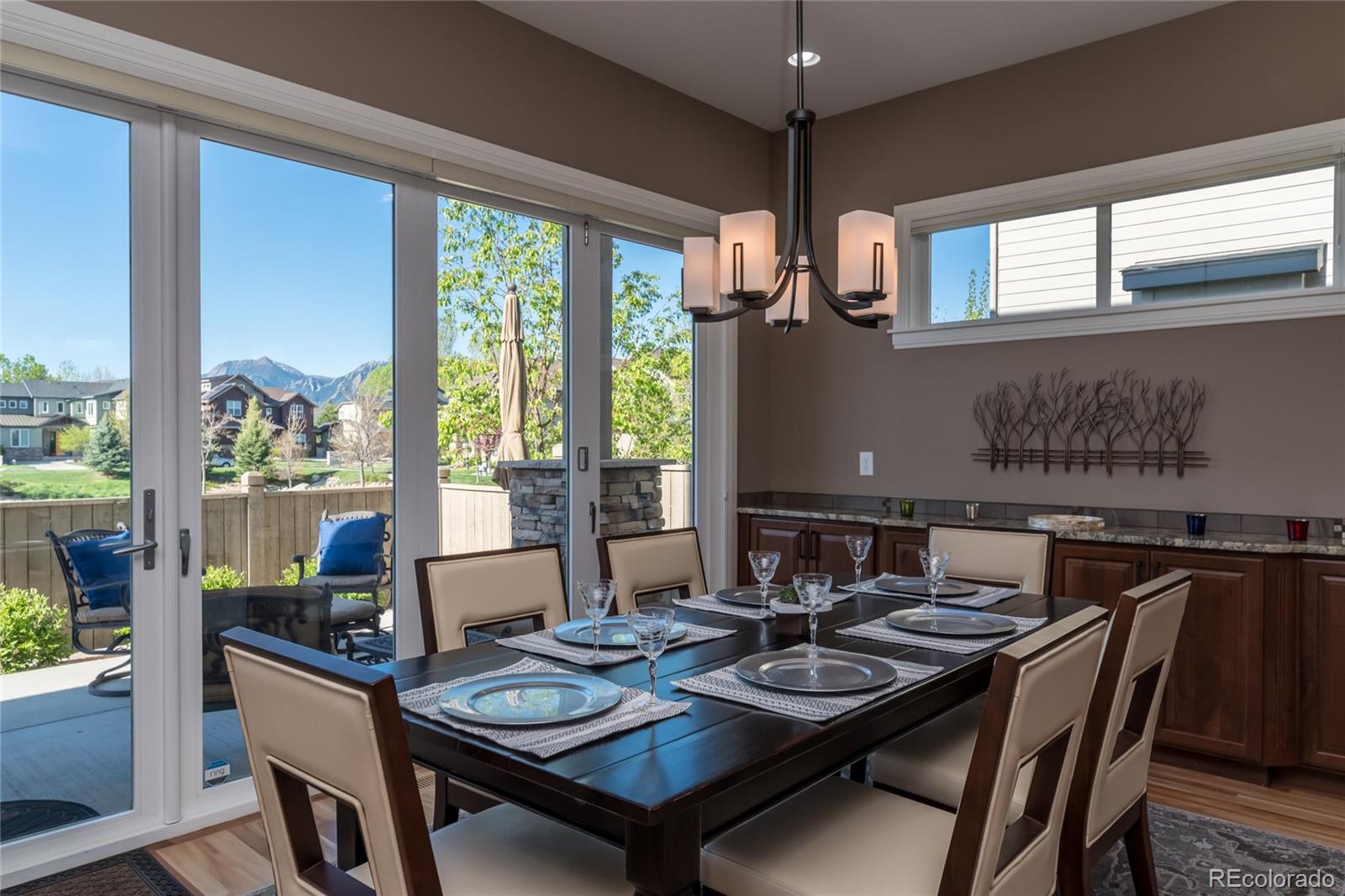 4624 Sunnyside Place Boulder, CO 80301 - Photo 10 of 40 a view of a dining room with furniture and window