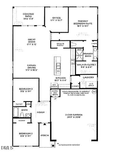 612 Gainer Drive, Unit 14 Raleigh, NC 27610 - Photo 5 of 5 14 trawick floor plan
