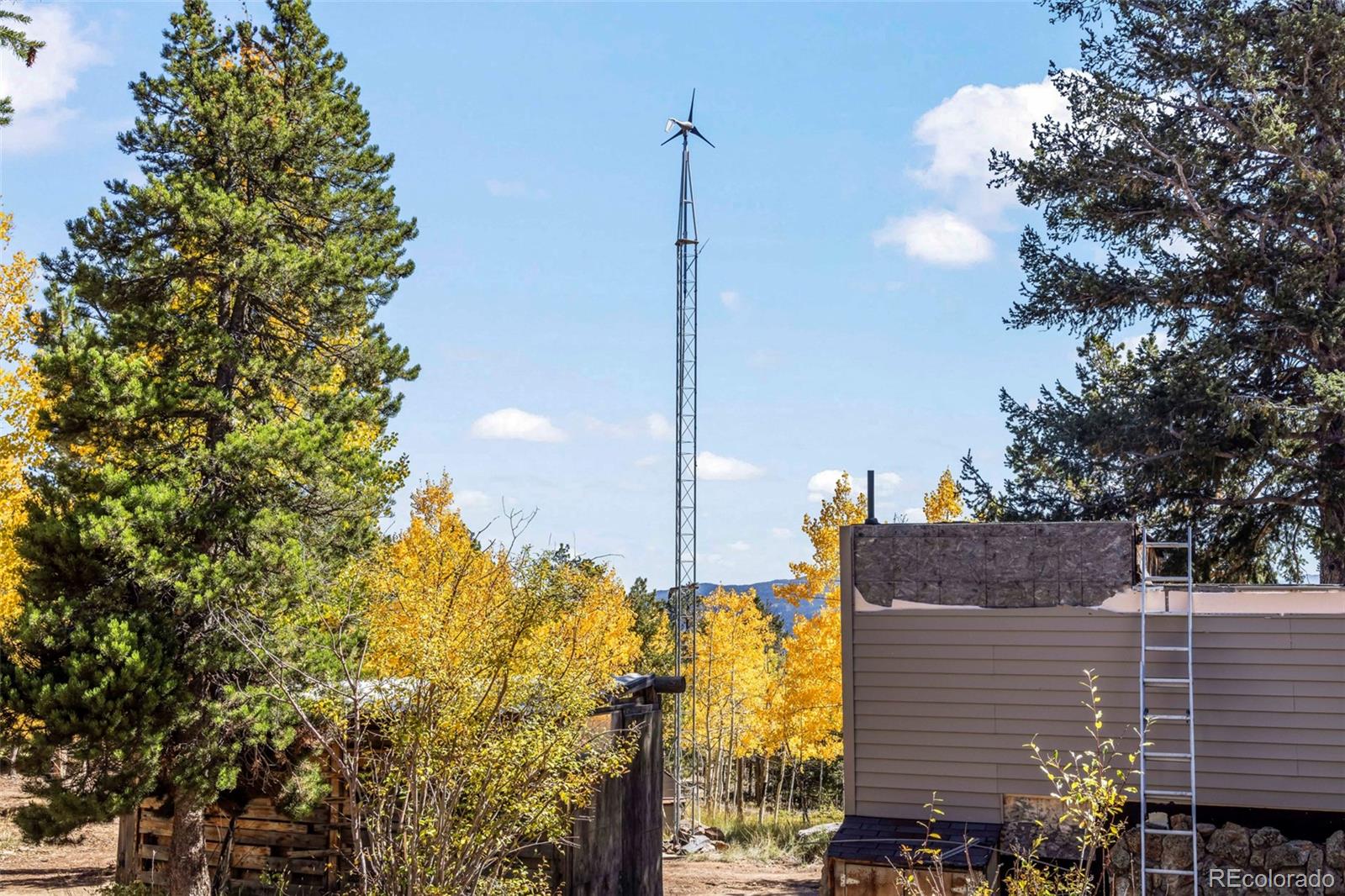 719 Miners Candle Road Idaho Springs, CO 80452 - Photo 43 of 50 a view of a house with a tree in the background