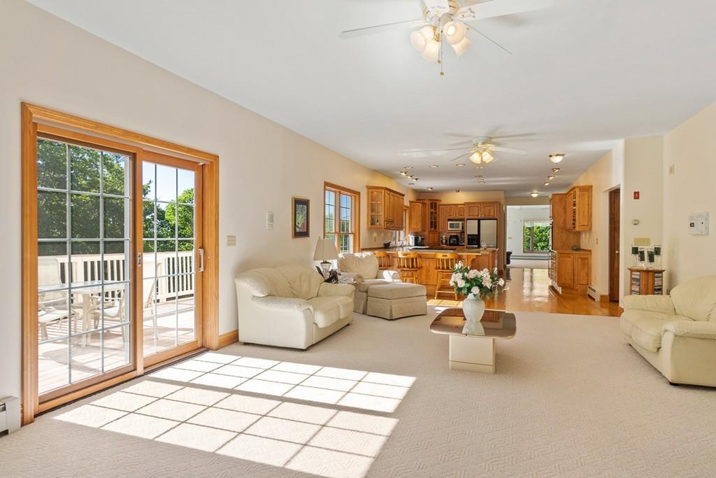 16 Crosby Road Ashburnham, MA 01430 - Photo 8 of 42 a living room with furniture and a large window