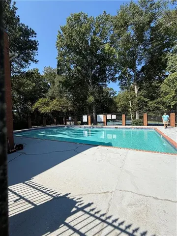 a view of a basketball court