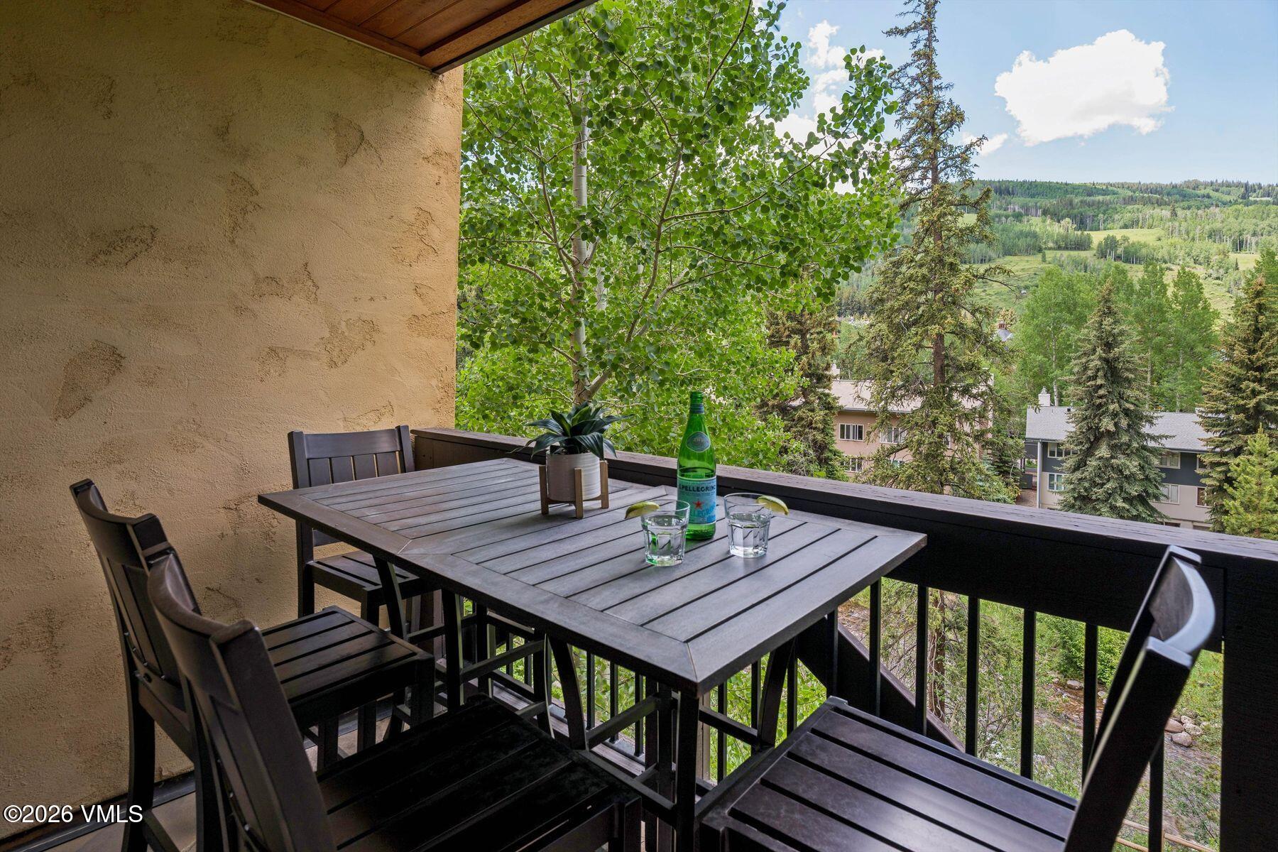 434 South Frontage Road East, Unit 204 Vail, CO 81657 - Photo 17 of 53 Deck