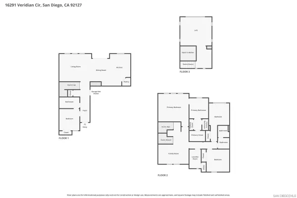 $1,499,000 | 16291 Veridian Circle, San Diego, CA 92127