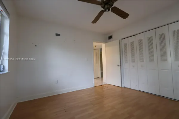 a view of empty room