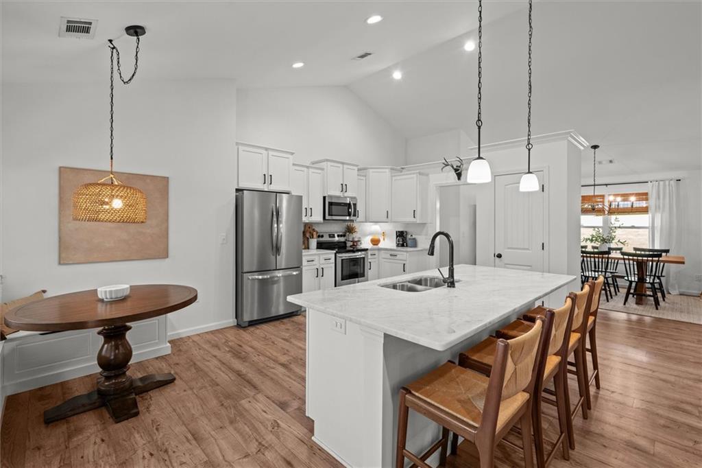 167 Lawrence Drive Villa Rica, GA 30180 - Photo 5 of 43 a view of kitchen and windows