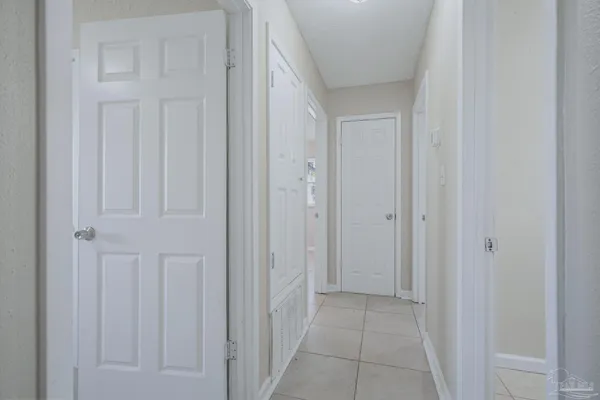 a view of a closet area