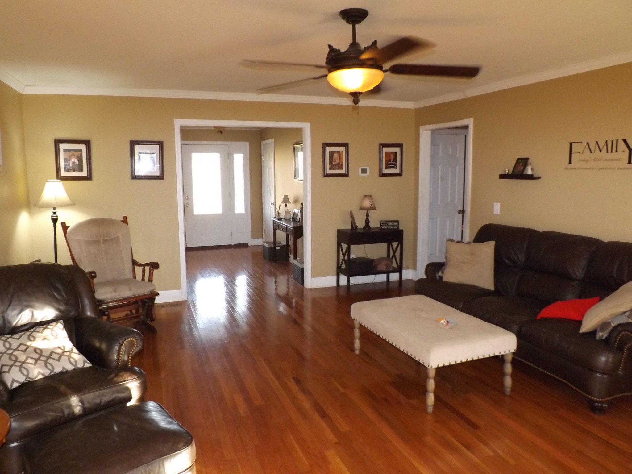 2591 Briar Patch Road Prospect, TN 38477 - Photo 9 of 48 a living room with furniture and a wooden floor