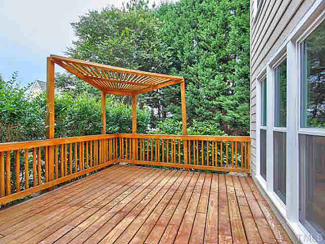 2405 Cookshire Drive Raleigh, NC 27604 - Photo 20 of 25 Enjoy grilling out with family and friends are your brand new deck.