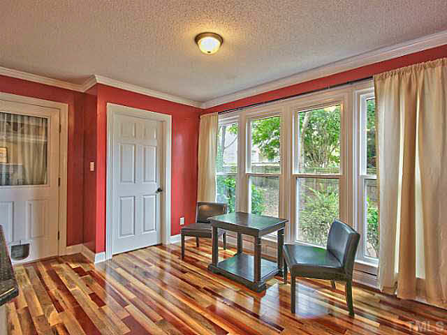 2405 Cookshire Drive Raleigh, NC 27604 - Photo 8 of 25 In your kitchen you have this wonderful breakfast area. Perfect place for morning coffee.