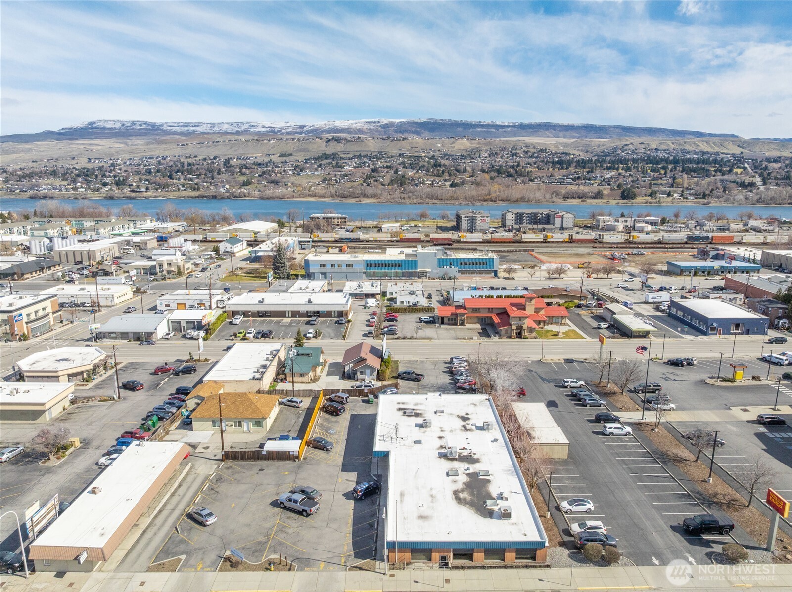 325 North Chelan Avenue, Unit A Wenatchee, WA 98801 - Photo 4 of 28 an aerial view of a city