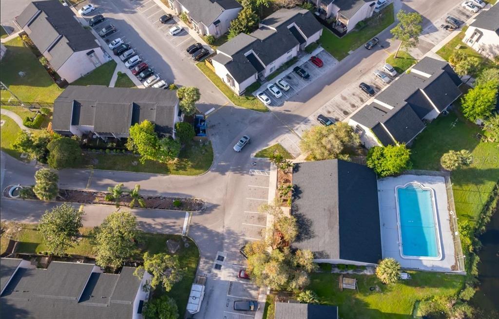 4033 Henley Road, Unit 1707 Orlando, FL 32839 - Photo 62 of 66 an aerial view of a house