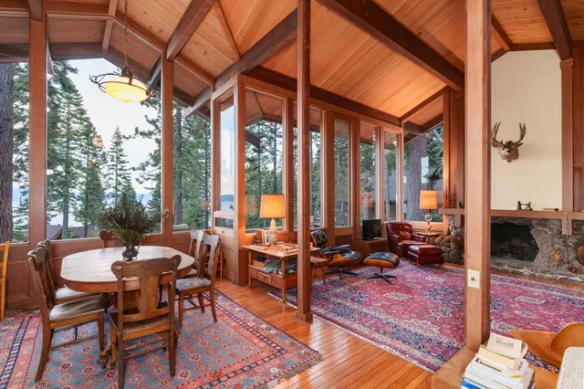 a view of house with backyard porch and furniture