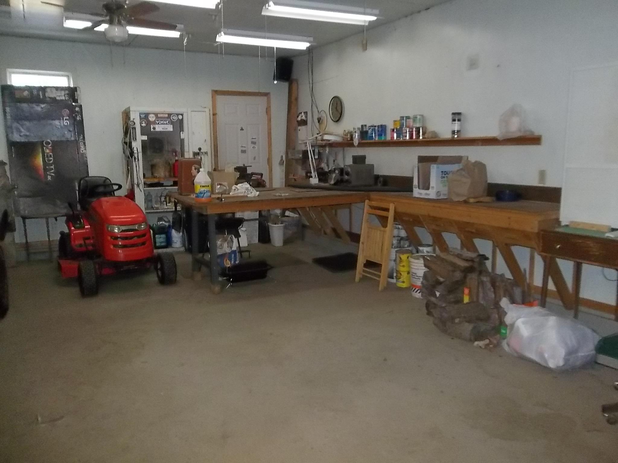 250 East East Pond Road Jefferson, ME 04348 - Photo 22 of 24 DMartinInsideGarage