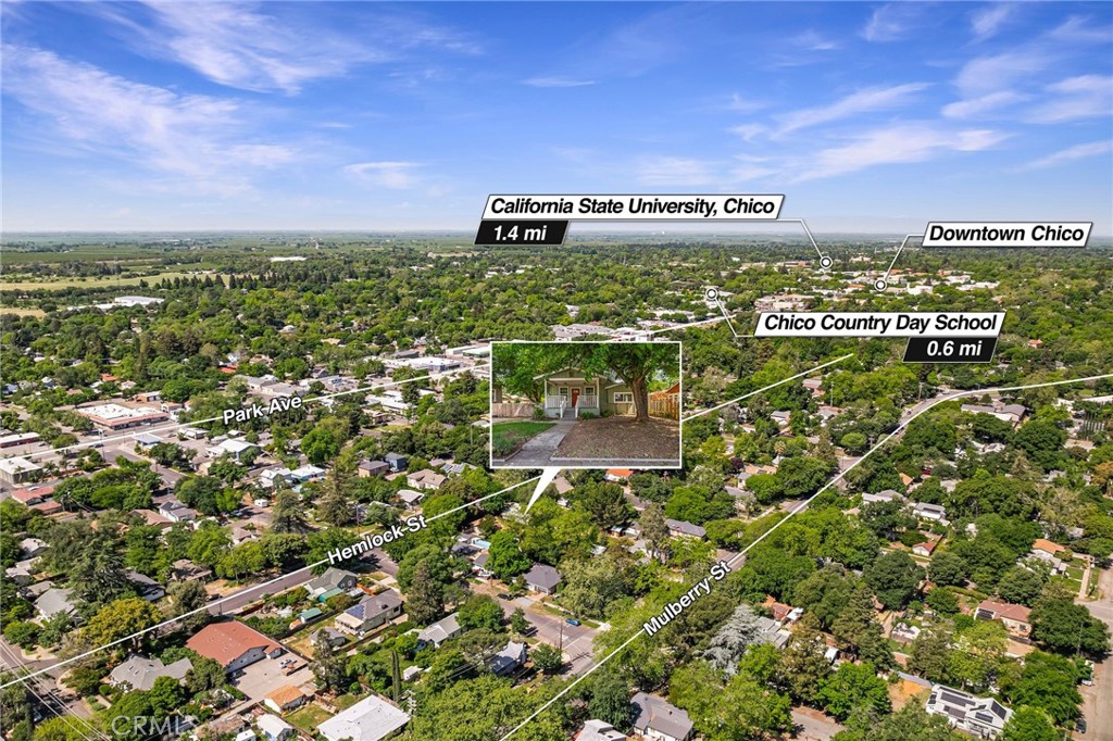 1617 Hemlock Street Chico, CA 95928 - Photo 53 of 60 a view of a city