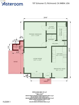 $350,000 | 197 Schooner Court, Richmond, CA 94804