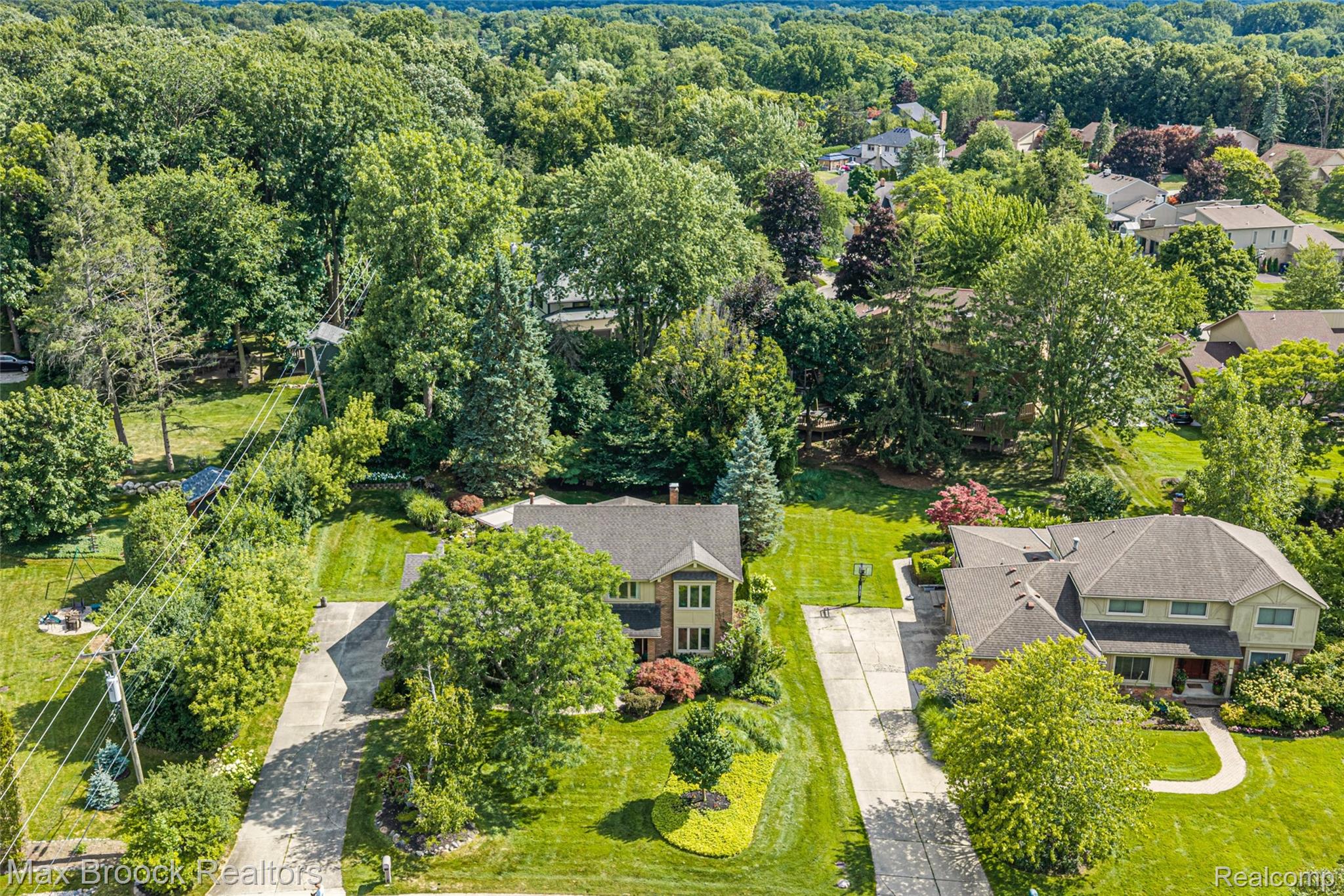 2801 Baltane Road West Bloomfield, MI 48323 - Photo 32 of 34 Front Aerial