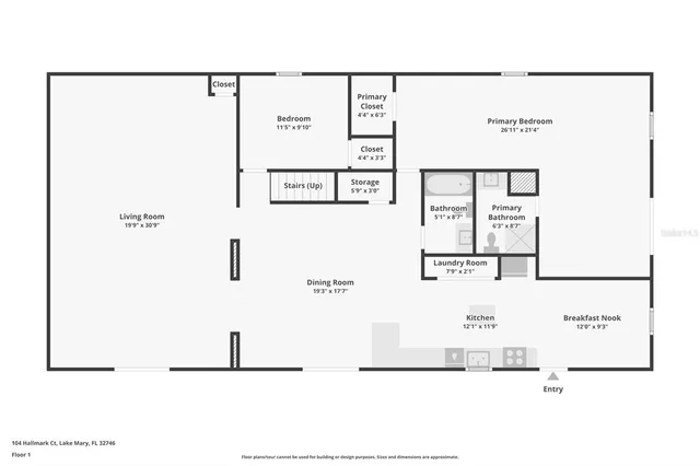 a picture of a floor plan